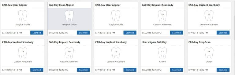 Cloning a Intra-Oral Scan with the Medit i500
