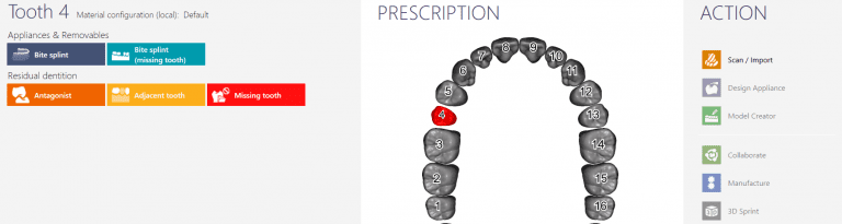 Sleep Apnea Device Fabrication from Conventional Impressions to Digitization with the Medit i500
