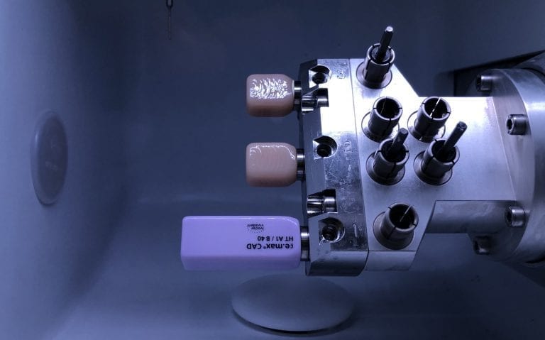 Milling a 4 Unit eMax Bridge With The Imes Icore CORiTEC ONE