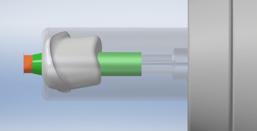 Titanium Abutment Screw Access Channel Design For Easy Sprue Removal ...