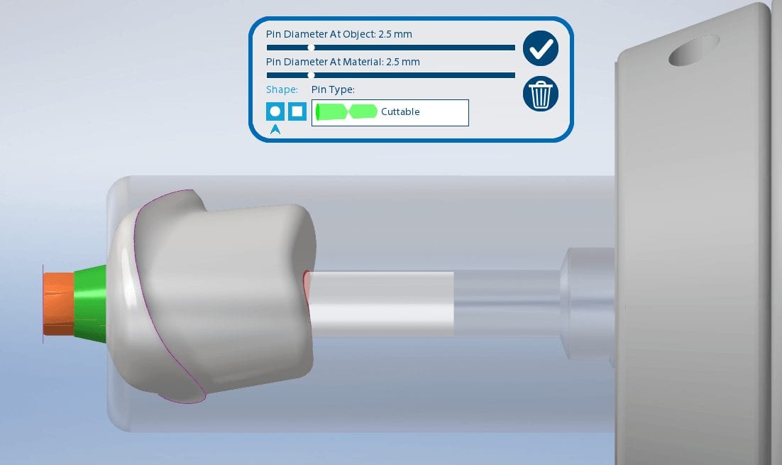 Titanium Abutment Screw Access Channel Design For Easy Sprue Removal ...