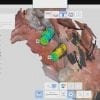 mulitple scanbodies are readily identified with the Medit i500 Artificial Intelligence Software