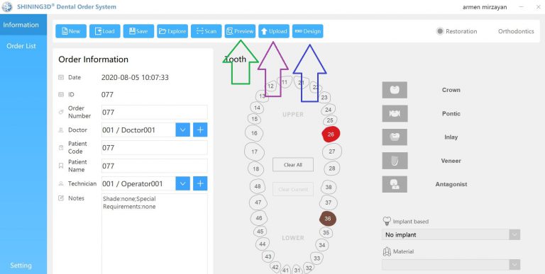 Single Click Launches Shining3D CAD Program