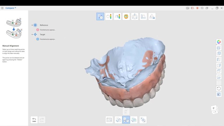 Preview of Medit Compare Used in Merging Models, Modifying Them, Inverting Them, and Relating Them to Each Other with Medit Compare