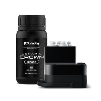 SprintRay Ceramic Crown Bleach
