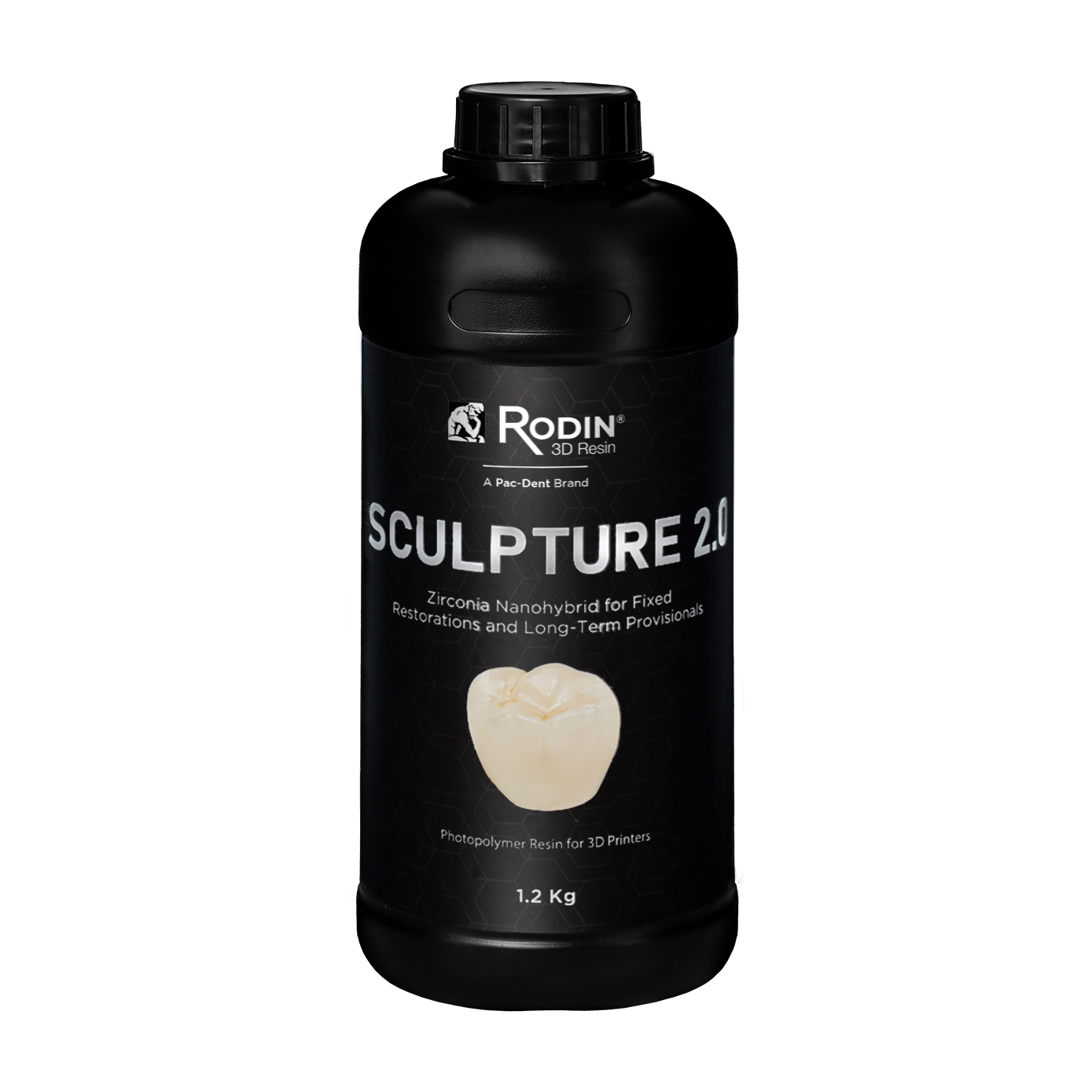 Rodin Sculpture 2.0, 1.2kg Bottle - Image 2
