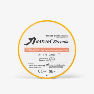 KATANA Zirconia HTML PLUS disc label