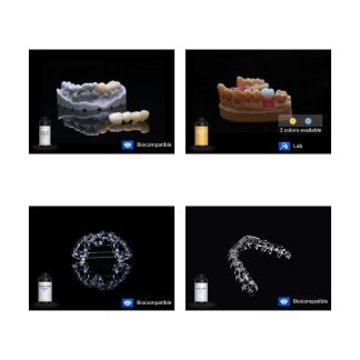Shining 3D resins