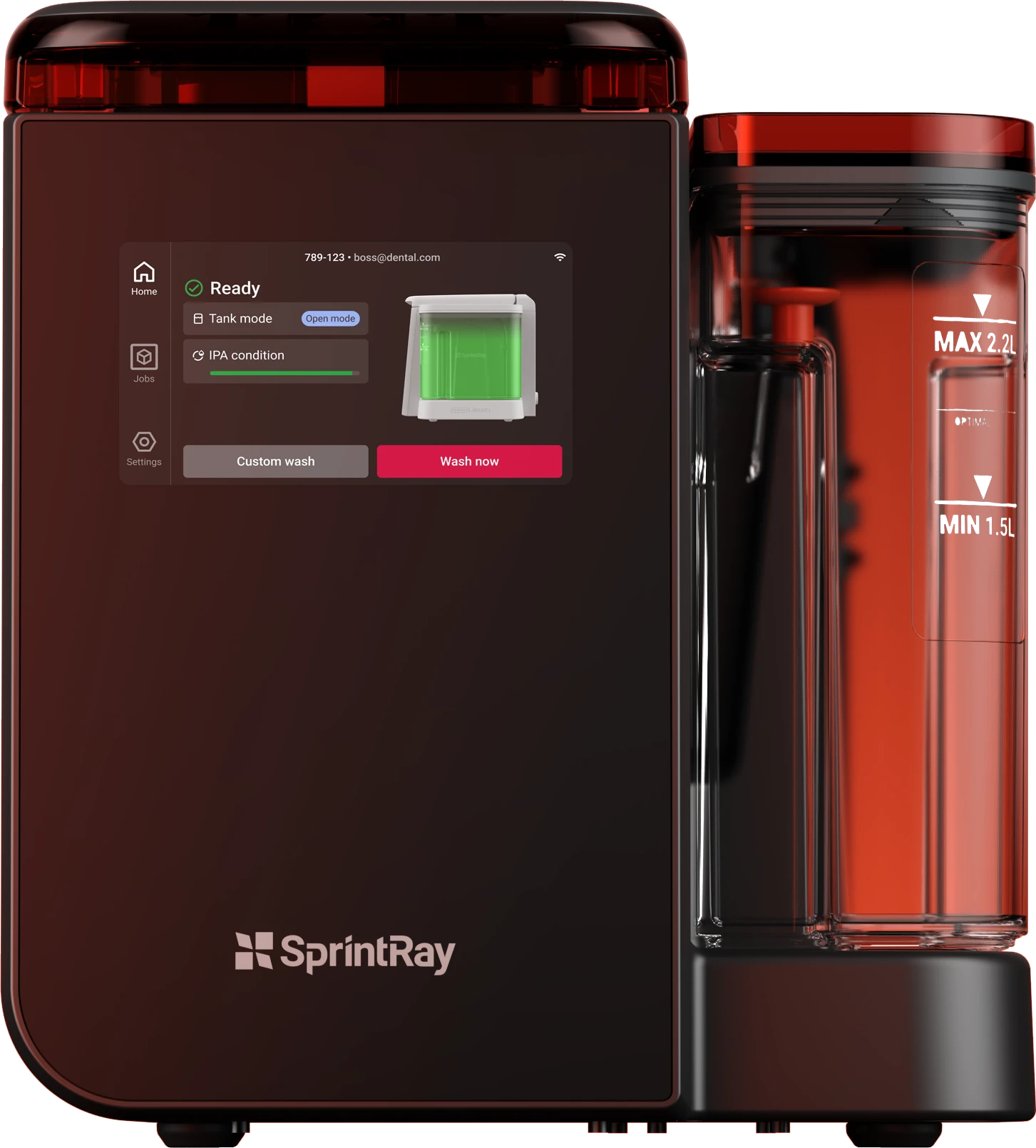 SprintRay NanoWash front view