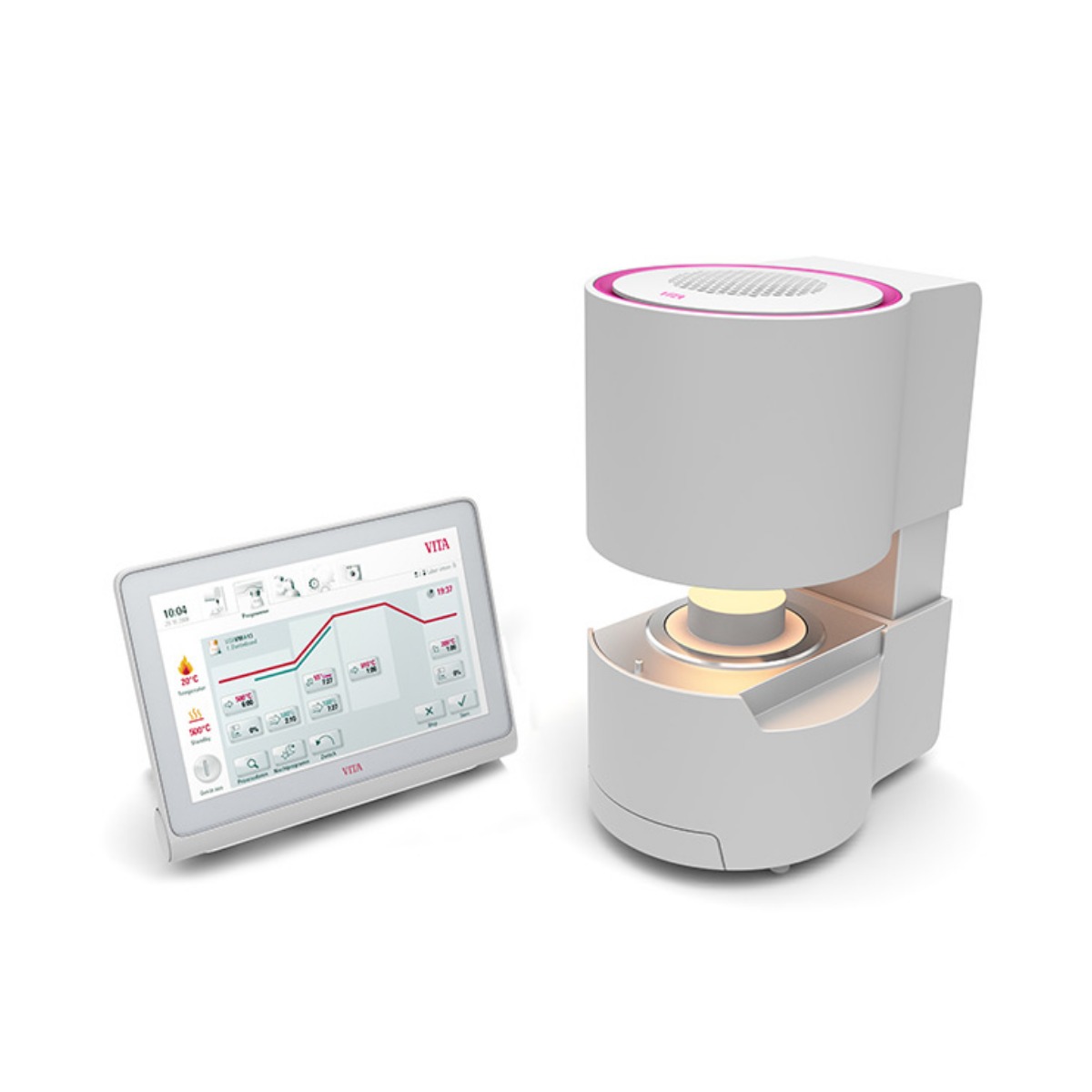 VITA SMART.FIRE porcelain furnace with VITA vPad